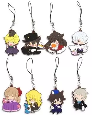 PandoraHearts ラバーストラップ　セット Amazon.co.jp: PandoraHearts パンドラハーツ ラバーストラップ