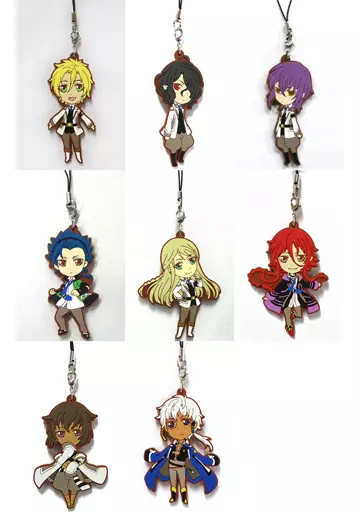 全8種セット 「神々の悪戯 ラバーストラップコレクション」