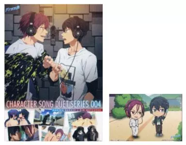Free! 描きおろし生動画 七瀬遙＆松岡凛 ランチョンマットセット 劇場版 Free! FS」七瀬遙、松岡凛、橘真琴があなたのお部屋に！ 等身大