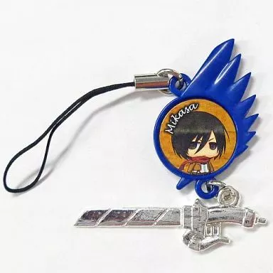 ミカサ・アッカーマン＆ブレード 「進撃の巨人 シルバーチャームコレクション」