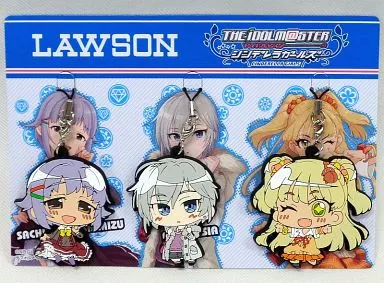 シンデレラガールズ コミケ ローソン ストラップ 輿水幸子 駿河屋 -<中古>輿水幸子/アナスタシア/城ヶ崎莉嘉 ラバー
