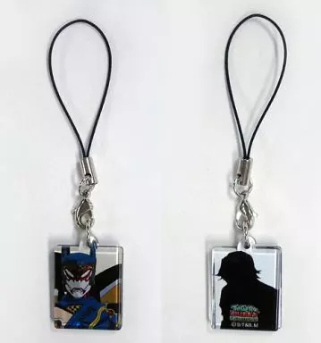 折紙サイクロン＆イワン・カレリン(シルエット) クリアストラップ 「TIGER＆BUNNY in ナムコ・ナンジャタウン」 ヒーローズガラポン ぼくはバニーじゃない!大当たりです!賞