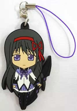 暁美ほむら ラバーマスコット 「Blu-ray 劇場版 魔法少女まどか☆マギカ [前編]始まりの物語/[後編]永遠の物語 アニメイト・ゲーマーズ限定版」 同梱特典