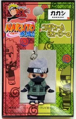 駿河屋 -<中古>はたけカカシ(写輪眼) 根付(イエローグリーン) 「NARUTO