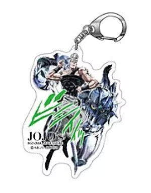 ジャン・ピエール・ポルナレフ＆シルバーチャリオッツ 「ジョジョの奇妙な冒険 アクリルキーホルダー」
