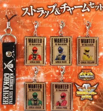 海賊戦隊ゴーカイジャー ストラップ＆チャームセット 「ゴーカイジャー ゴセイジャー スーパー戦隊199ヒーロー大決戦」