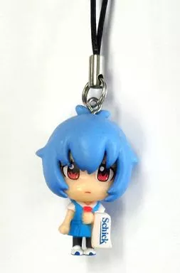 綾波レイ フィギュアストラップ 「ぷちえう  ぁ」 Schick×ヱヴァンゲリヲンキャンペーン