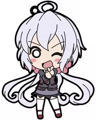雪音クリス 戦姫絶唱しないラバーストラップ 「戦姫絶唱シンフォギアG」
