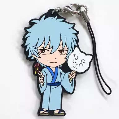 坂田銀時 縁日ラバーストラップ 「一番くじ 銀魂～夏祭りだよ!真選組特別警戒中～」 G賞