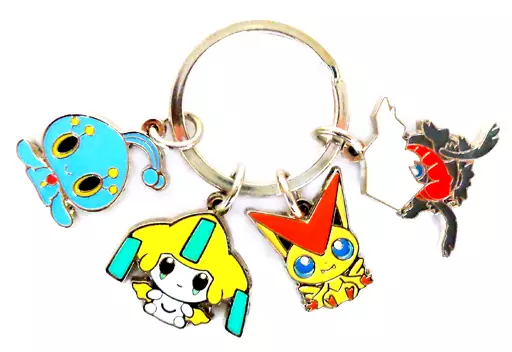 ☆４連キーホルダー　ビクティニドール 2026年最新】ビクティニ キーホルダーの人気アイテム - メルカリ