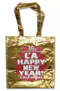 ラルク L'Arc～en～Ciel 20th L'Anniversary バッグ 買取】L'Arc～en～Ciel(ラルク) オフィシャルグッズ トートバッグ 20th