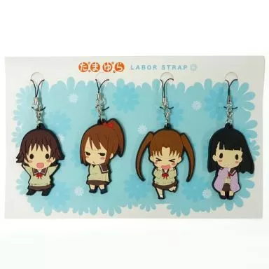 楓＆かおる＆のりえ＆麻音 ラバーストラップセット(4個入り) 「C82 たまゆらセットA」