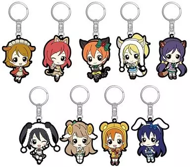 全9種セット  「トレーディングラバーキーリング ラブライブ! Ver.1」