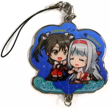 翔鶴＆瑞鶴 姉妹艦メタル連結ストラップ 「一番くじ 艦隊これくしょん～艦これ～ -第三次作戦 空母機動部隊 見参!-」 H賞