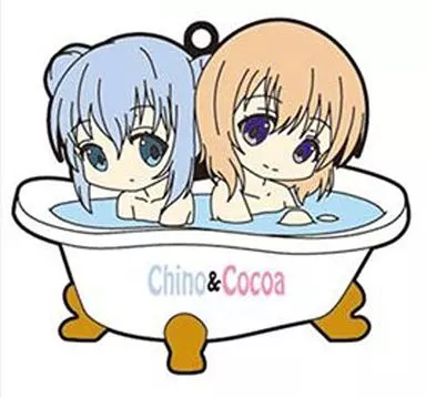 チノ＆ココア バスでふぉ ラバーストラップ 「ご注文はうさぎですか?」