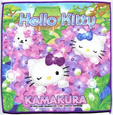 エ*ド様 Hello Kitty 鎌倉限定 あじさい プチタオル 駿河屋 - 【買取】キティ(紫陽花) プチタオル 「ハローキティ」 鎌倉