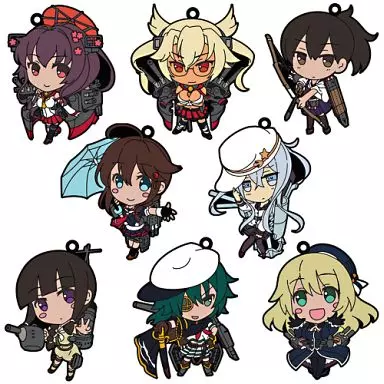 全8種セット 「艦隊これくしょん～艦これ～ ラバーストラップコレクション 第2弾」