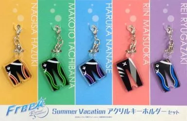 アクリルキーホルダーセット(5個組) 「C86 Free! -Eternal Summer- Summer Vacationセット」