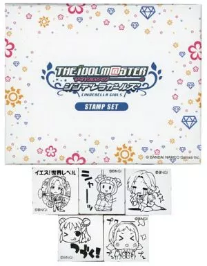 [単品] スタンプセット(はんこ5種セット) 「C86 アイドルマスター シンデレラガールズ グッズセット」