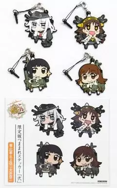 響＆比叡＆北上改二＆大井改二 つままれストラップセット弐 「艦隊これくしょん～艦これ～」 C86グッズ