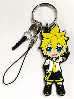 鏡音レン PVCキーチェーン(ラバーキーホルダー) 「VOCALOID」 初音ミクWING SHOP限定