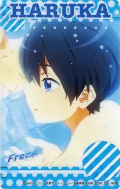 【希少】Free!　七瀬遙　クリアしおり 駿河屋 -<中古>七瀬遙(幼少期/横顔) ｢Free! PVCクリアしおり」（ブック