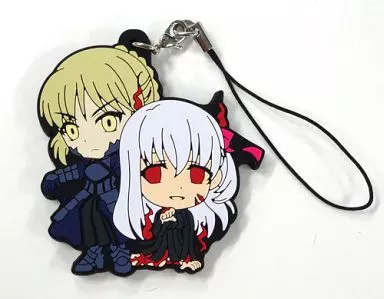 セイバーオルタ＆間桐桜 ラバーストラップ 「一番くじプレミアム Fateシリーズ 10周年記念第二弾 セイバーSpecial」 H賞