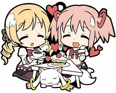 マミ＆まどか(ティータイムVer.) 「トイズワークスコレクション 着せかえ♀にいてんごむっ! 劇場版 魔法少女まどか☆マギカ [新編]叛逆の物語」