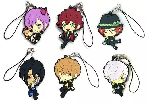全6種セット 「アニメ『DIABOLIK LOVERS』 SADISTIC NIGHT 2014 ラバーストラップコレクション」