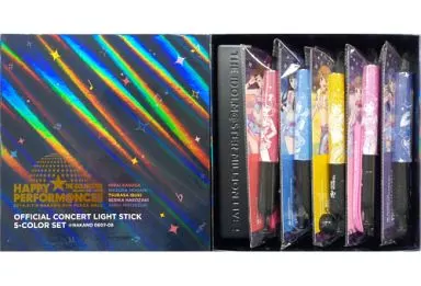アイドルマスター 公式コンサートライト5色セット@NAKANO0607-08 「THE IDOLM@STER MILLION LIVE! 1stLIVE HAPPY☆PERFORMANCE!!」