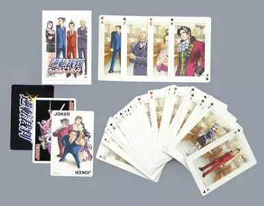 逆転裁判 キャラクタートランプ 駿河屋 -<中古>逆転裁判 キャラクタートランプ（トランプ・ボード