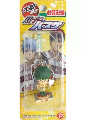 緑間真太郎(お好み焼き) チャームストラップ 「黒子のバスケ」 大阪限定