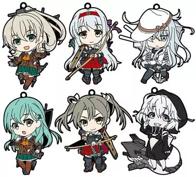 全6種セット 「ねんどろいどぷらす 艦これストラップ 第四艦隊 vol.4」