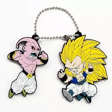 魔人ブウ＆ゴテンクス ラバーキーホルダー～スーパーサイヤ人大集合～ 「一番くじ THANK YOU!ドラゴンボール30th!!」 H賞