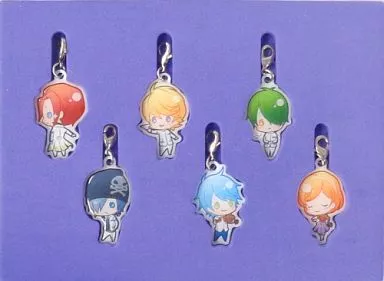 集合 ミニキャラファスナーアクセサリー(6個セット) 「PSPソフト 金色のコルダ3 AnotherSky feat.天音学園 トレジャーBOX」