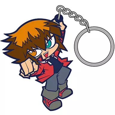 遊城十代 つままれキーホルダー ユベル十代ver. 「遊☆戯☆王デュエルモンスターズGX」