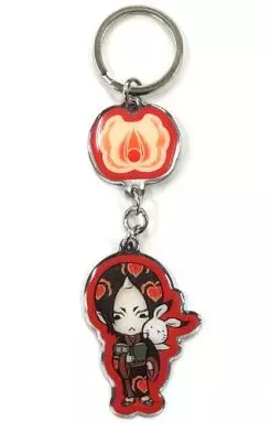 鬼灯 メタルキーホルダー きゅんキャラいらすとれーしょんず 「一番くじ 鬼灯の冷徹 ～動物たちとあの世巡り～」 I賞
