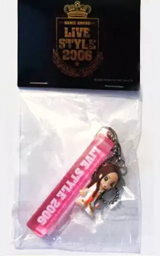 駿河屋 -<中古>安室奈美恵 フィギュアストラップ(ピンク) 「namie