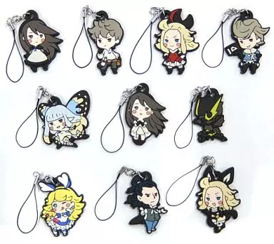 ブレイブリーデフォルト　ラバーストラップ　全10種セット 駿河屋 -<中古>全10種セット 「ブレイブリーデフォルト ラバー