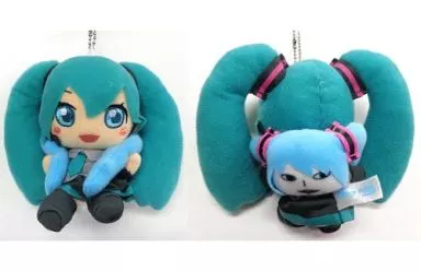 初音ミク＆シテヤンヨ(ミク座り) ぬいぐるみマスコット 「初音ミク×シテヤンヨ」