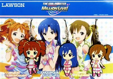 Bセット(高槻やよい/如月千早/双海真美) 限定ラバーストラップセット(3個セット) 「アイドルマスター ミリオンライブ!」 C84 ローソン国際展示場駅前店限定
