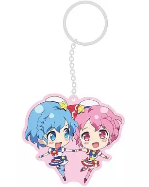 ドロシー＆レオナ PVCキーホルダー 「プリパラ」