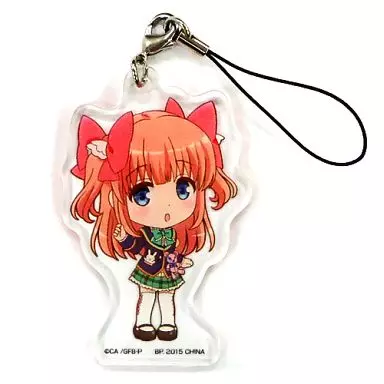 優木苗 スウィートガール アクリルプレートストラップ きゅんキャラいらすとれーしょんず 「一番くじ ガールフレンド(仮)」 C賞