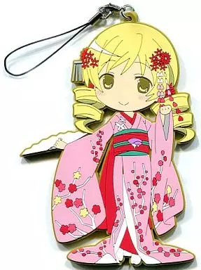 巴マミ ラバーストラップ 着物ver. 「劇場版 魔法少女まどか☆マギカ [新編]叛逆の物語 SDラバーストラップセット」 Anime Festival Asia 2014＆ANIPLEX+限定