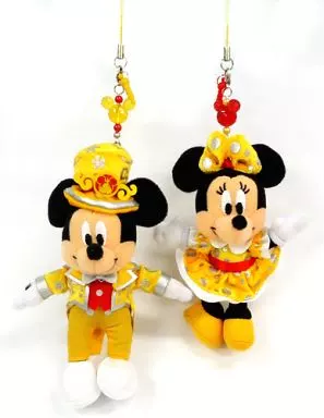 ミッキー＆ミニー ストラップ2個セット 「東京ディズニーリゾート30周年“ザ・ハピネス・イヤー」 東京ディズニーリゾート限定
