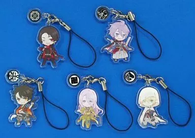 全5種セット 「刀剣乱舞-ONLINE- ちび刀剣男士ストラップコレクション 第一弾」