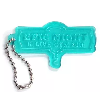 B’z リフレクターキーホルダー(グリーン) 「B’z LIVE-GYM 2015 -EPIC NIGHT-」 会場限定ガチャガチャ