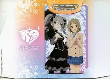 蘭子＆かな子 「アイドルマスター シンデレラガールズ メタリックプレート」