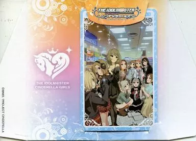 集合(縁ブルー) 「アイドルマスター シンデレラガールズ メタリックプレート」