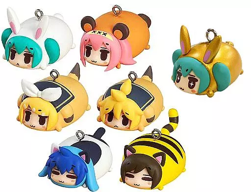 全7種セット 「キャラクター・ボーカル・シリーズ 初音ミク どうぶつチャームストラップ」